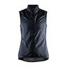Adv Essence Light Wind Vest W - Black - Front
