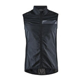 Adv Essence Light Wind Vest M - Black - Front