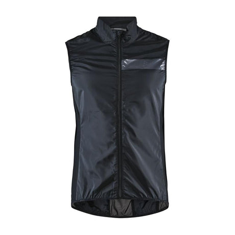 Adv Essence Light Wind Vest M - Black - Front