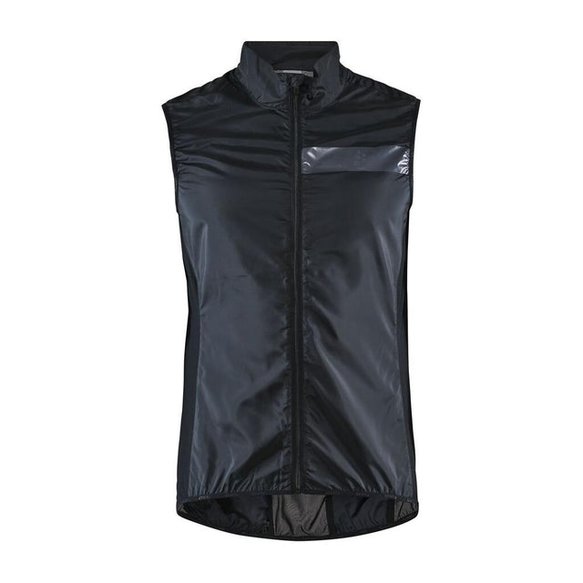 Adv Essence Light Wind Vest M - Black - Front