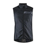 Adv Essence Light Wind Vest M - Black - Front