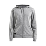 Community Fz Hoodie M - Grey Melange - Front