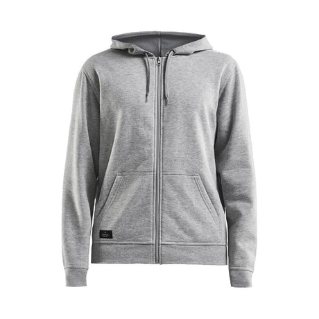 Community Fz Hoodie M - Grey Melange - Front