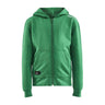 Community Fz Hoodie Jr - Green - Front