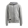 Community Fz Hoodie Jr - Grey Melange - Front