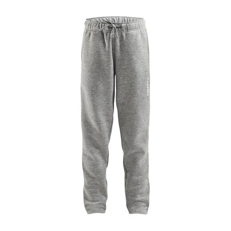 Community Sweatpants Jr - Grey Melange - Front