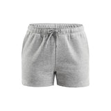 Community Sweatshorts W - Grey Melange - Front