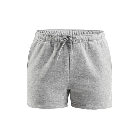 Community Sweatshorts W - Grey Melange - Front