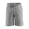 Community Sweatshorts Jr - Grey Melange - Front