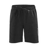 Community Sweatshorts Jr - Black - Front