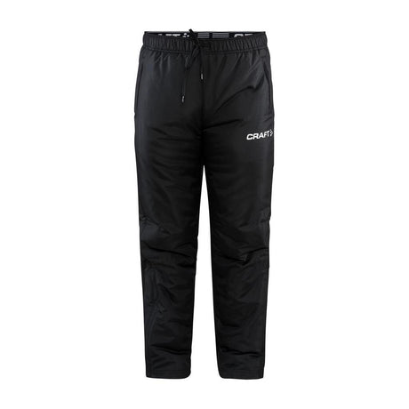 Pants Warm Jr - Black - Front
