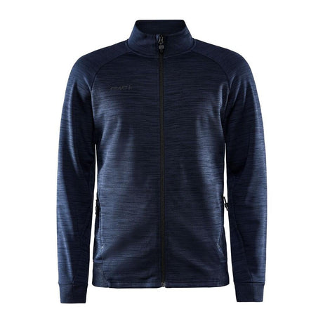 Adv Unify Jkt M - Dark Blue Melange - Front