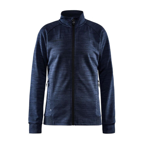 Adv Unify Jkt W - Dark Blue Melange - Front