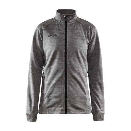 Adv Unify Jkt W - Dark Grey Melange - Front