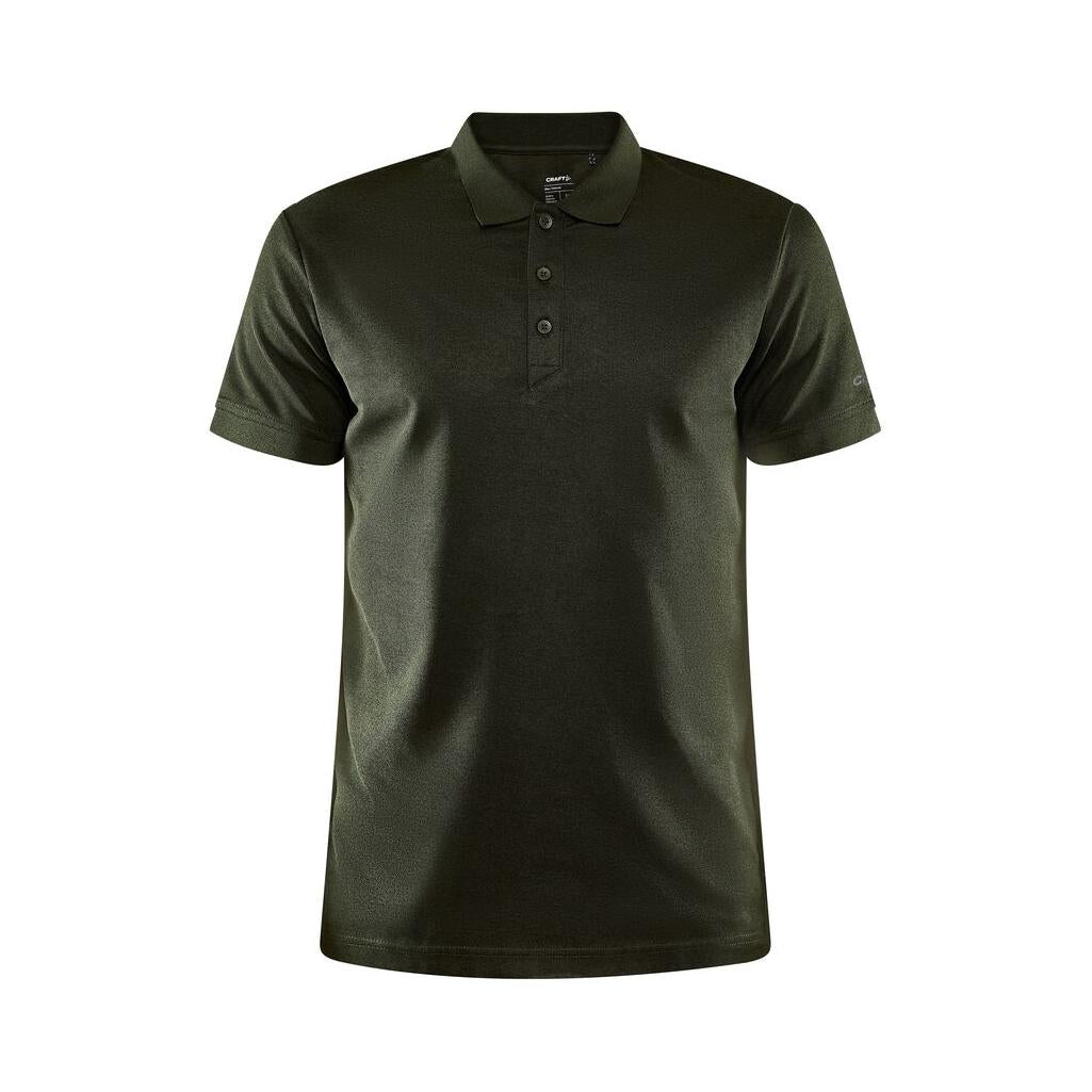 Core Unify Polo Shirt M - Dark Green Melange