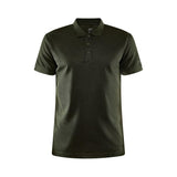 Core Unify Polo Shirt M - Dark Green Melange