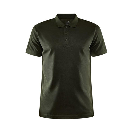 Core Unify Polo Shirt M - Dark Green Melange