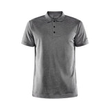 Core Unify Polo Shirt M - Dark Grey Melange