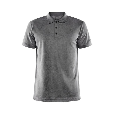 Core Unify Polo Shirt M - Dark Grey Melange