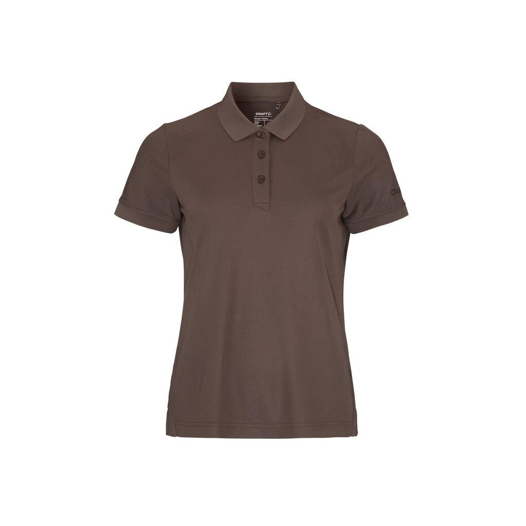Core Unify Polo Shirt W - Brown - Front