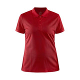 Core Unify Polo Shirt W - Red - Front