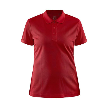 Core Unify Polo Shirt W - Red - Front