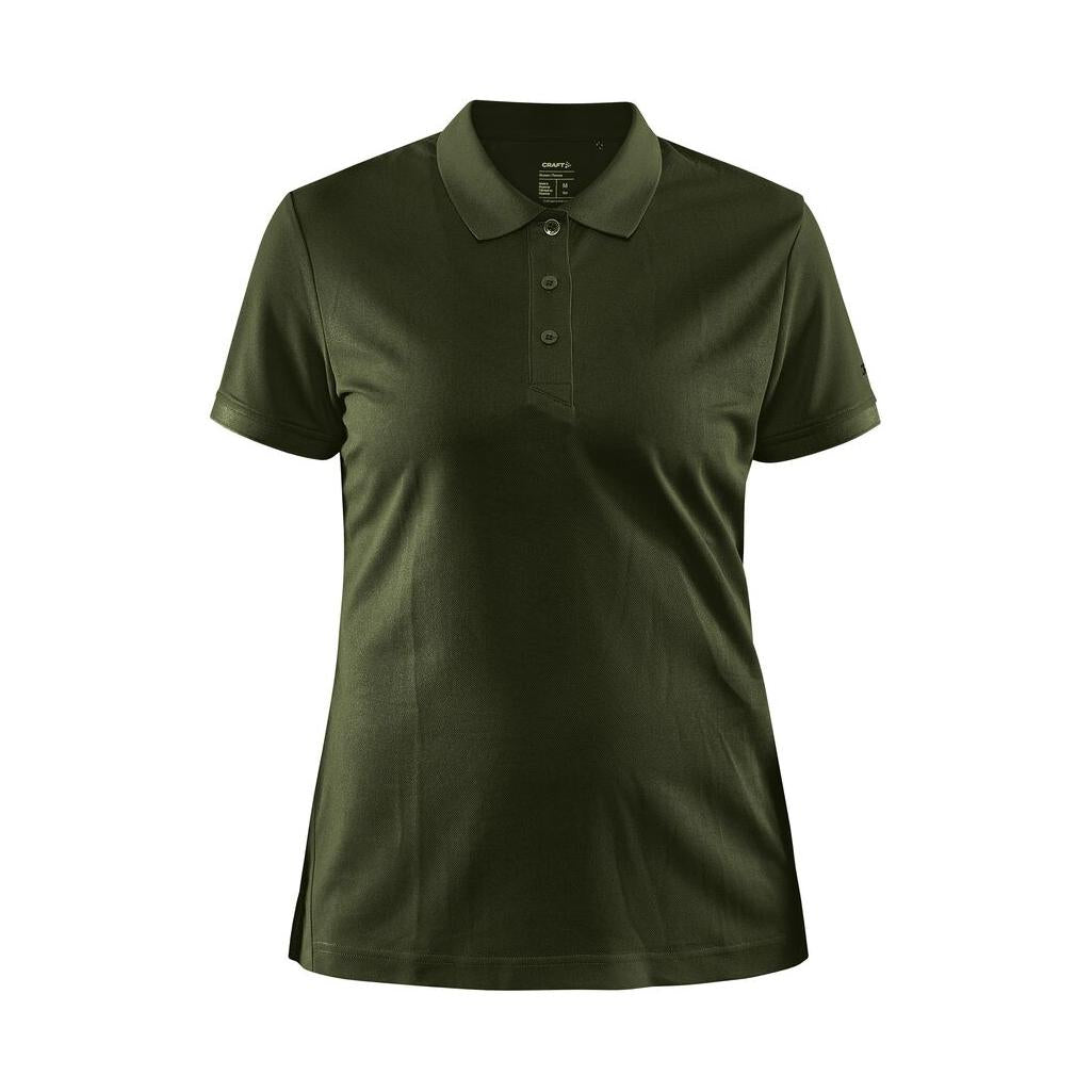 Core Unify Polo Shirt W - Dark Green - Front