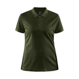 Core Unify Polo Shirt W - Dark Green - Front