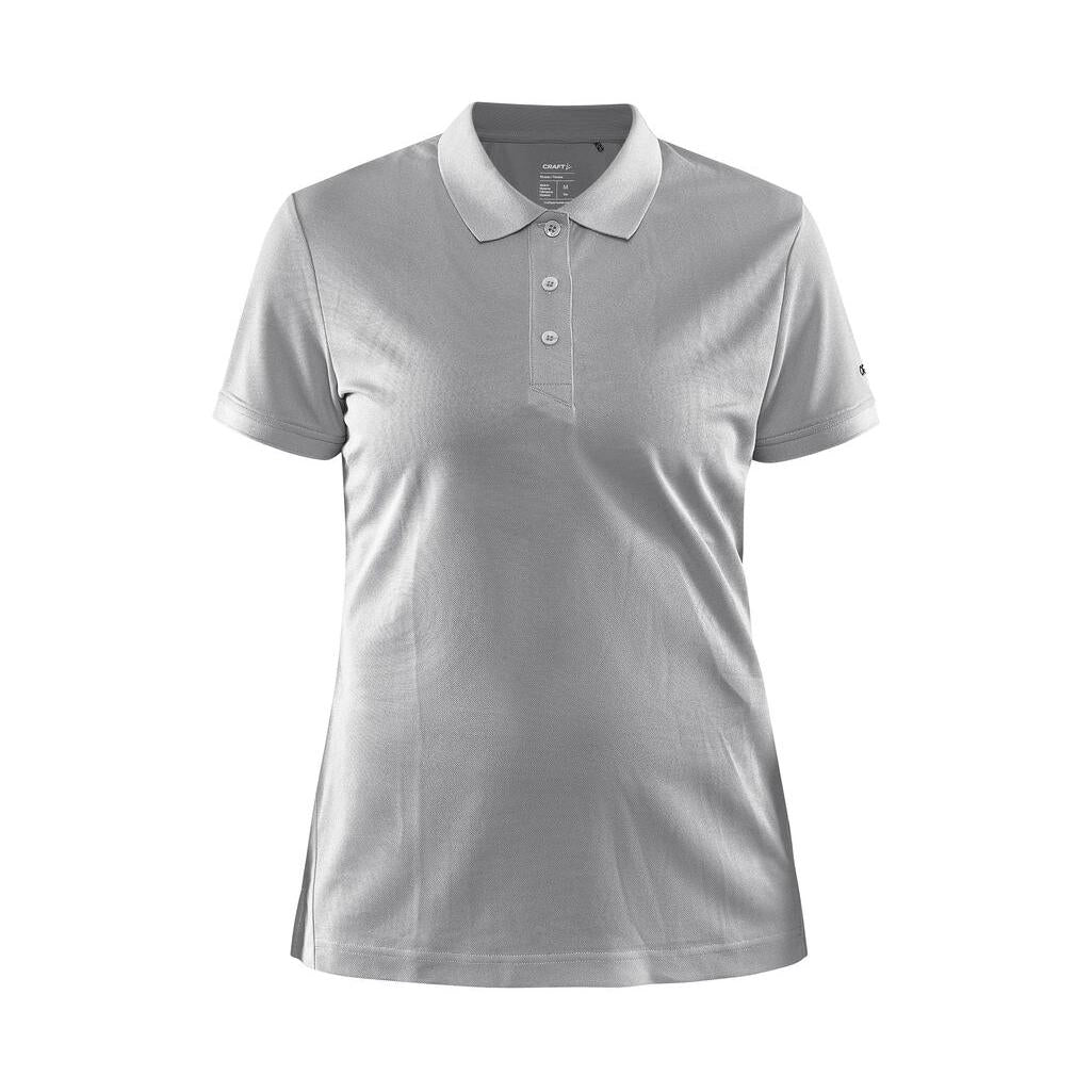 Core Unify Polo Shirt W - Grey Melange - Front