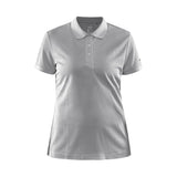 Core Unify Polo Shirt W - Grey Melange - Front