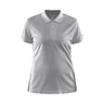 Core Unify Polo Shirt W - Grey Melange - Front