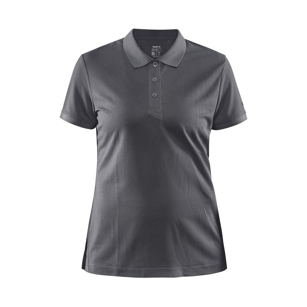 Core Unify Polo Shirt W - Dark Grey - Front