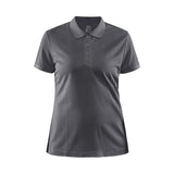 Core Unify Polo Shirt W - Dark Grey - Front