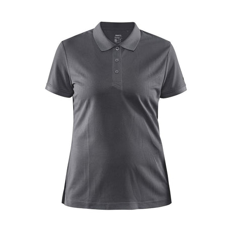 Core Unify Polo Shirt W - Dark Grey - Front