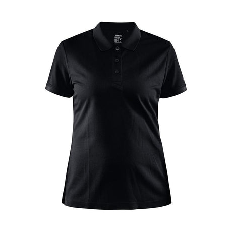 Core Unify Polo Shirt W - Black - Front