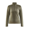 Gain Midlayer W - Dark Green - Front