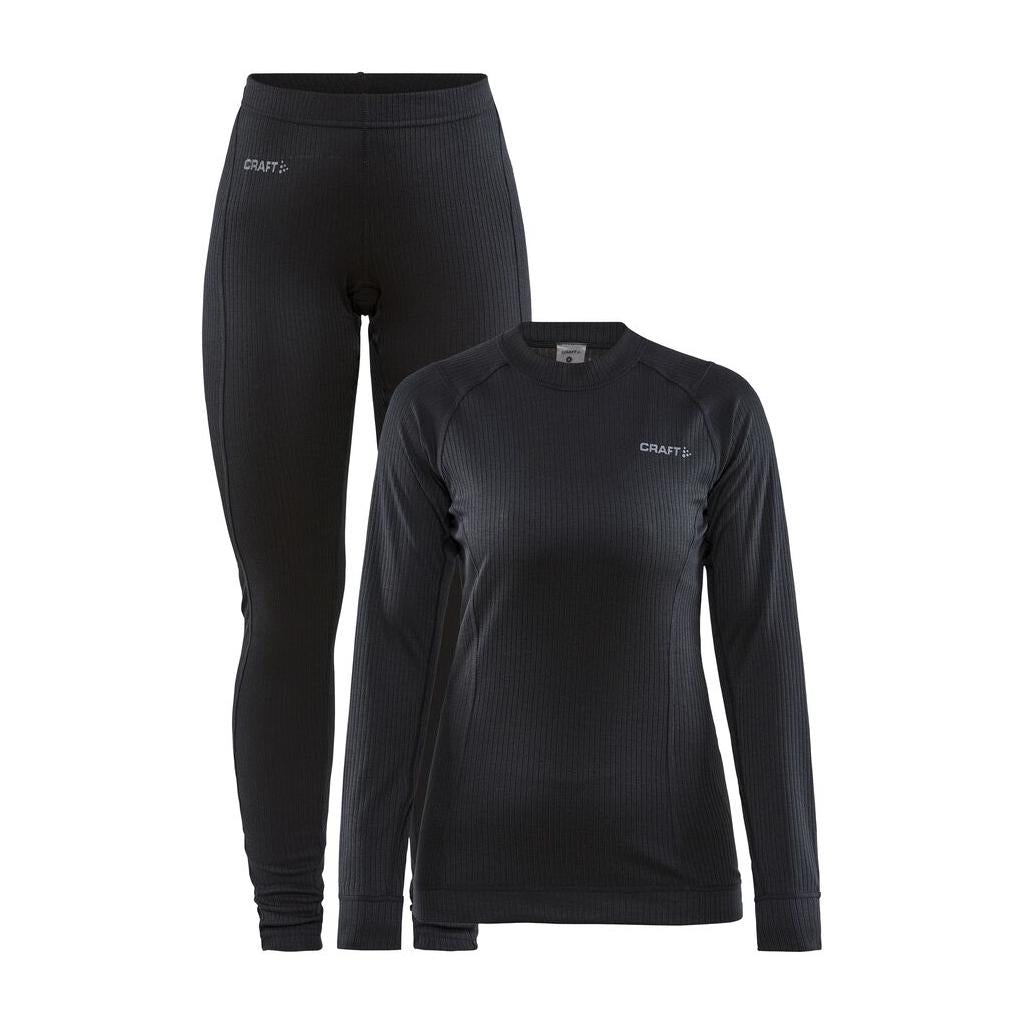 Baselayer Set W - Black - Front