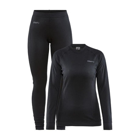Baselayer Set W - Black - Front