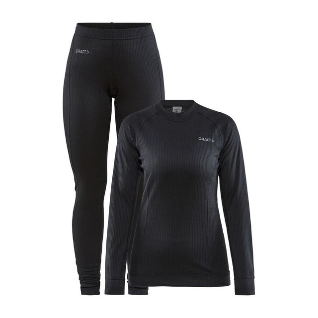 Baselayer Set W - Black - Front