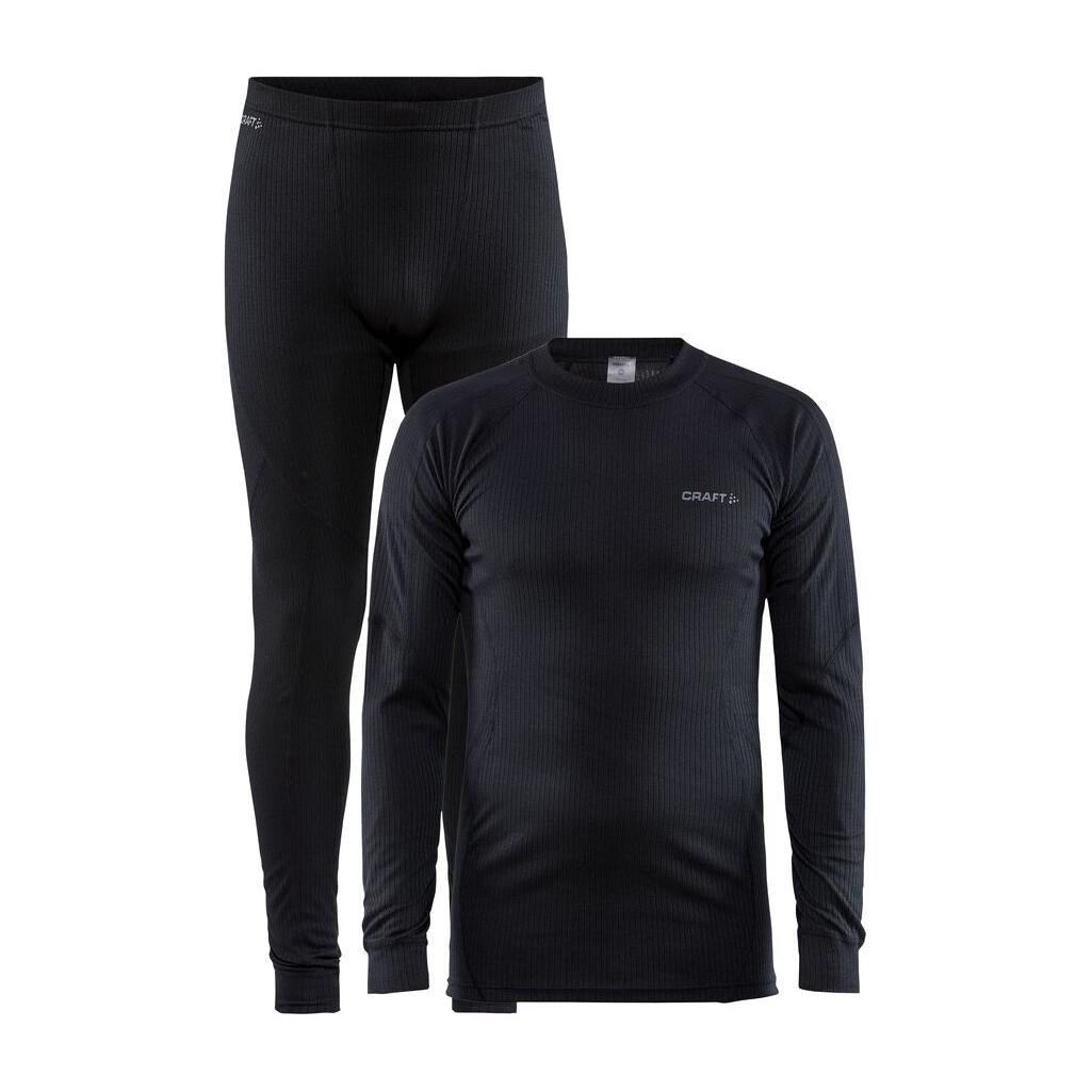 Baselayer Set M - Black - Front