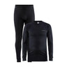 Baselayer Set M - Black - Front
