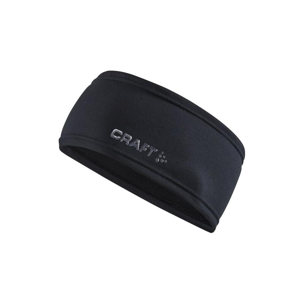 Core Essence Thermal Headband - Black - Front
