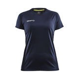 Evolve Tee W - Navy - Front