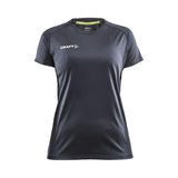 Evolve Tee W - Dark Grey - Front