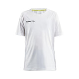 Evolve Tee Jr - White - Front
