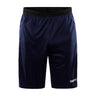Evolve Zip Pocket Shorts M - Navy - Front