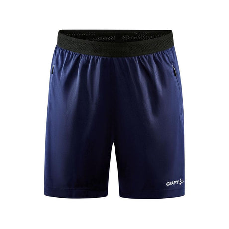Evolve Zip Pocket Shorts W - Navy - Front