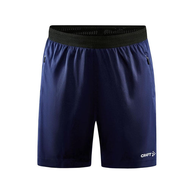 Evolve Zip Pocket Shorts W - Navy - Front