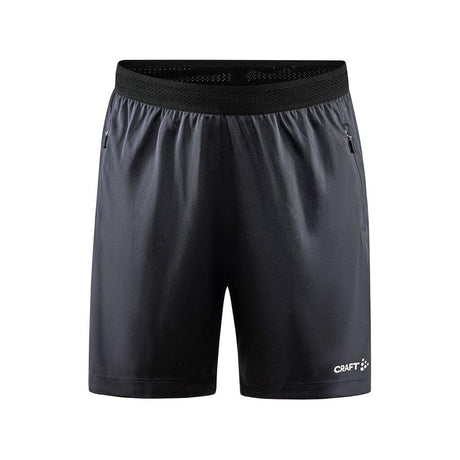 Evolve Zip Pocket Shorts W - Dark Grey - Front