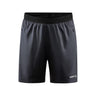 Evolve Zip Pocket Shorts W - Dark Grey - Front